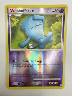 Wobbuffet 41/130 Diamond & Pearl Reverse Holo Rare Pokemon Card - Image 3