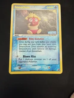 Smoochum 31/115 Unseen Forces Reverse Holo Rare Stamped Pokemon Card - Image 1