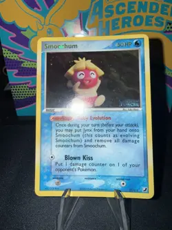 Smoochum 31/115 Unseen Forces Reverse Holo Rare Stamped Pokemon Card - Image 3