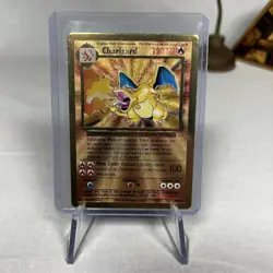Pokemon Charizard Celebrations Metal Card 004/102 Promo Holo 120 HP TCG - Image 1