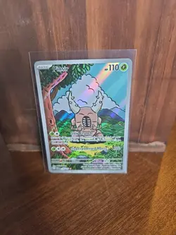 Pokemon TCG Pinsir Twilight Masquerade Holo Card Illustration, 168/167 - Image 1