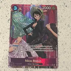 ONE PIECE CARD GAME ANIME 25TH - NICO ROBIN - EB02-036 ALT ART RARE ENGLISH - Image 1