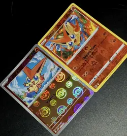 7 Card Lot Victini Pokemon TCG Reverse Holos English 023/195 & Japanese 012/086 - Image 4