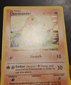 Pokemon 1999 Shadowless Base Set - Chamander, Squirtle, Bulbasaur - NM Cards - Image 5