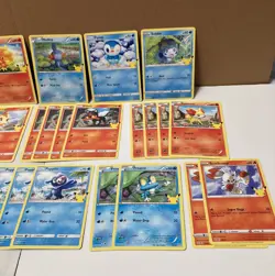 2021 McDonalds 25th Anniversary LOT of 39 Pokemon Card BASE LOT ALL NON HOLOS - Image 4