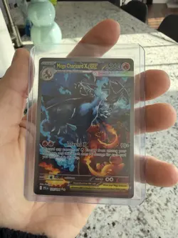 Mega Charizard X EX 125/094 Phantasmal Flames Holo Card - Image 1