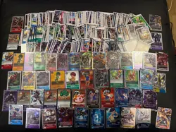 Digimon CCG Bundle - Super Rares - Alt Arts - Rares - NM - over 300 cards - Image 1