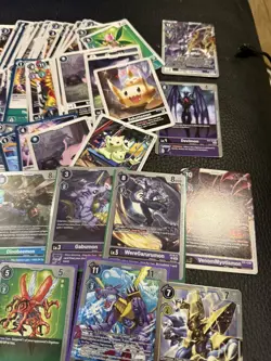 Digimon CCG Bundle - Super Rares - Alt Arts - Rares - NM - over 300 cards - Image 2