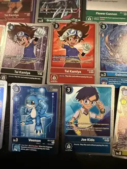 Digimon CCG Bundle - Super Rares - Alt Arts - Rares - NM - over 300 cards - Image 5