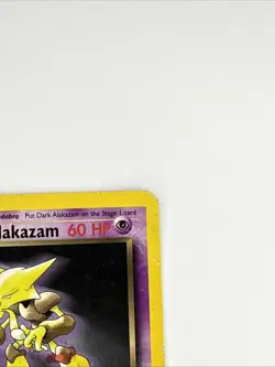Pokemon Dark Alakazam TCG Card 18/82 Non-Holo Heavy Play - Image 4
