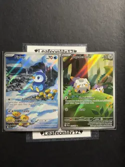 Pokemon Card Lot Art/ Illustration Rare: Phantasmal Flames: Piplup, Togedemaru - Image 1