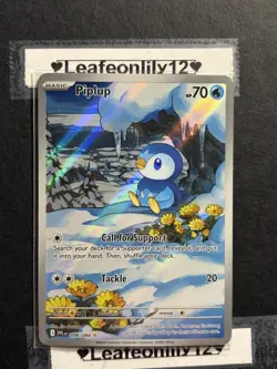 Pokemon Card Lot Art/ Illustration Rare: Phantasmal Flames: Piplup, Togedemaru - Image 3