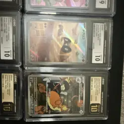 Pokemon TCG Japanese CGC Graded Sword & Shield Holo slab Lot - 6 Cards #07 - Image 2