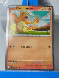 Charmander - 020/217 Ascended Heroes Cosmos Holo Promo Pokemon Card - Image 2