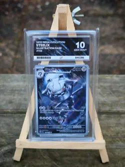 Steelix ACE 10 Mega Evolution 150/132 Perfect Subgrades! Pokemon Card - Image 1