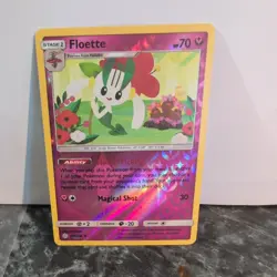 Floette 151/236 Reverse Holo Cosmic Eclipse Pokemon Card NM - Image 1
