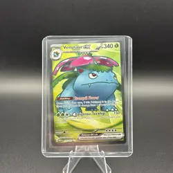 Pokemon Card Venusaur ex 182/165 Ultra Rare Scarlet & Violet 151 Near Mint - Image 1