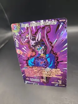 Dragon Ball Super Card Game - BT17-134 SPR - Beerus, Motivated Destruction *NM* - Image 3