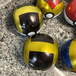 Pokemon TCG PokeBall Tin Set of 6 EMPTY Tins (No Cards) - Image 2