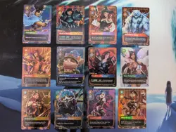 Riftbound English League of Legends Origins Legend 12 Card Set Foil Rare - Image 1
