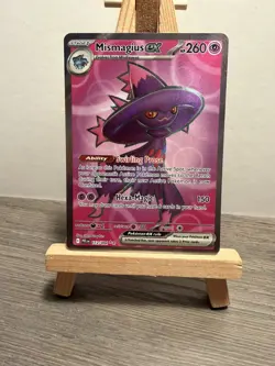Pokemon Card Mismagius EX 112/094 Phantasmal Flames Full Art Ultra Rare NM - Image 1
