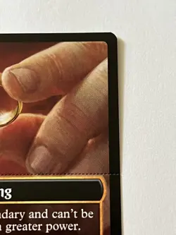 The Ring Tempts You 13 Token MTG LOTR Middle Earth 2023 Mint - 9.0 + Non Foil - Image 5