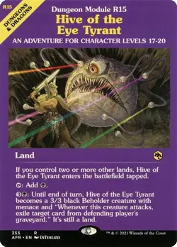 Hive of the Eye Tyrant (Showcase) MTG Magic The Gathering Dungeons & Dragons - Image 1