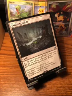 Evolving Wilds || 0306 || Land || MTG: Lord of the Rings Commander || NM - Image 1