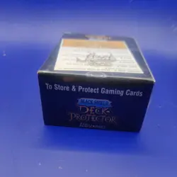 RARE Vintage 1996 Ultra Pro Black Shield Deck Protector 100 Sleeves Rembrandt - Image 3
