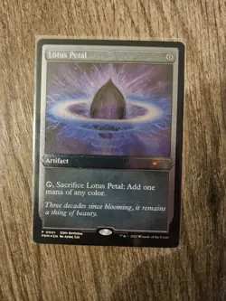 Lotus Petal (Foil Etched) MTG - Unique and Miscellaneous Promos FOIL, Near Mint - Image 1