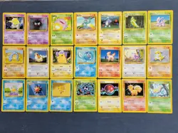 Lot Of 111 WOTC Pokemon Cards 1999 Base, Jungle, Fossil Sets - Image 3
