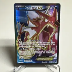 Pokemon Gyarados EX TCG Full Art Holo Ultra Rare Card 114/122 XY-Breakpoint - Image 1