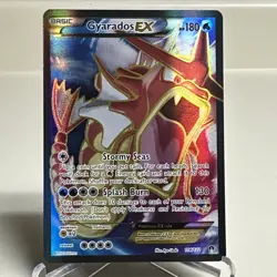 Pokemon Gyarados EX TCG Full Art Holo Ultra Rare Card 114/122 XY-Breakpoint - Image 2