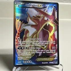Pokemon Gyarados EX TCG Full Art Holo Ultra Rare Card 114/122 XY-Breakpoint - Image 3
