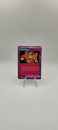 Pokemon TCG: Survival Brace 164/167 Twilight Masquerade Ace Spec Trainer NM - Image 2