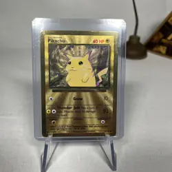 Pokemon Celebrations Ultra Premium UPC Gold Metal Pikachu #58 - Image 1