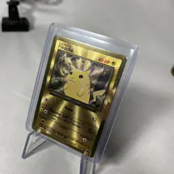 Pokemon Celebrations Ultra Premium UPC Gold Metal Pikachu #58 - Image 2