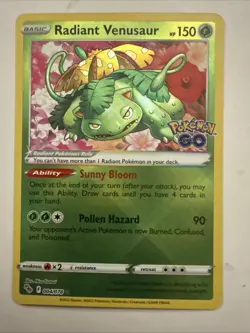 Radiant Venusaur - Pokemon Pokemon GO 004/078 - Image 1