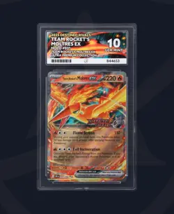 Sequential ACE 10's Team Rocket's Moltres Stamp. All perfect 10s Pokemon - Image 4