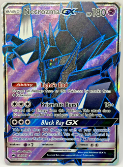 Necrozma GX (Full Art) 134/147 Ultra Rare - Burning Shadows Pokemon TCG - LP - Image 1