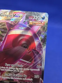 Pokemon SWSH08 Fusion Strike Gengar VMAX 157/264 Ultra Rare NM - Image 4