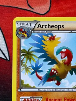 Archeops 67/101 Non-holo Rare - 2011 Pokemon Black & White Noble Victories - NM - Image 2