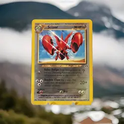 2001 Pokemon Neo Discovery Scizor 29/75 Rare - Non-Holo - WOTC - Vintage LP/NM - Image 1