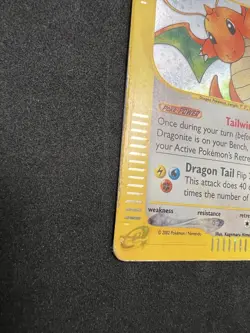 Dragonite 9/165 Holo Rare - Pokemon Expedition - Vintage E-Reader DMG - Image 5