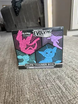 Pokemon Sword & Shield Evolving Skies Elite Trainer Box Booster Sylveon - Image 1