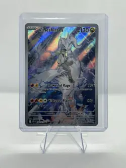 Pokemon N's Reshiram 167/159 Sv09: Journey Together Illustration Rare Holo - Image 1