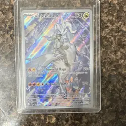 Pokemon N's Reshiram 167/159 Sv09 Journey Together Illustration Rare Holo 130 HP - Image 1