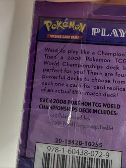 2008 Pokemon World Championship Deck Psychic Lock Jason Klaczynski. Sealed. NIB - Image 3