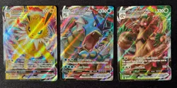 Pokemon TCG - Evolving Skies VMAX Lot - Jolteon, Gyarados, Trevenant - NM - Image 1