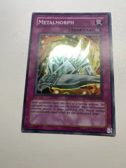 Yu-Gi-Oh! Metalmorph Super Rare Unlimited P01-EN014 HP - Image 1